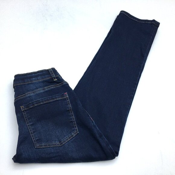 NEW Boden Girls Straight Leg Jeans Dark Wash Stretch size 13 length 28" - Picture 8 of 8
